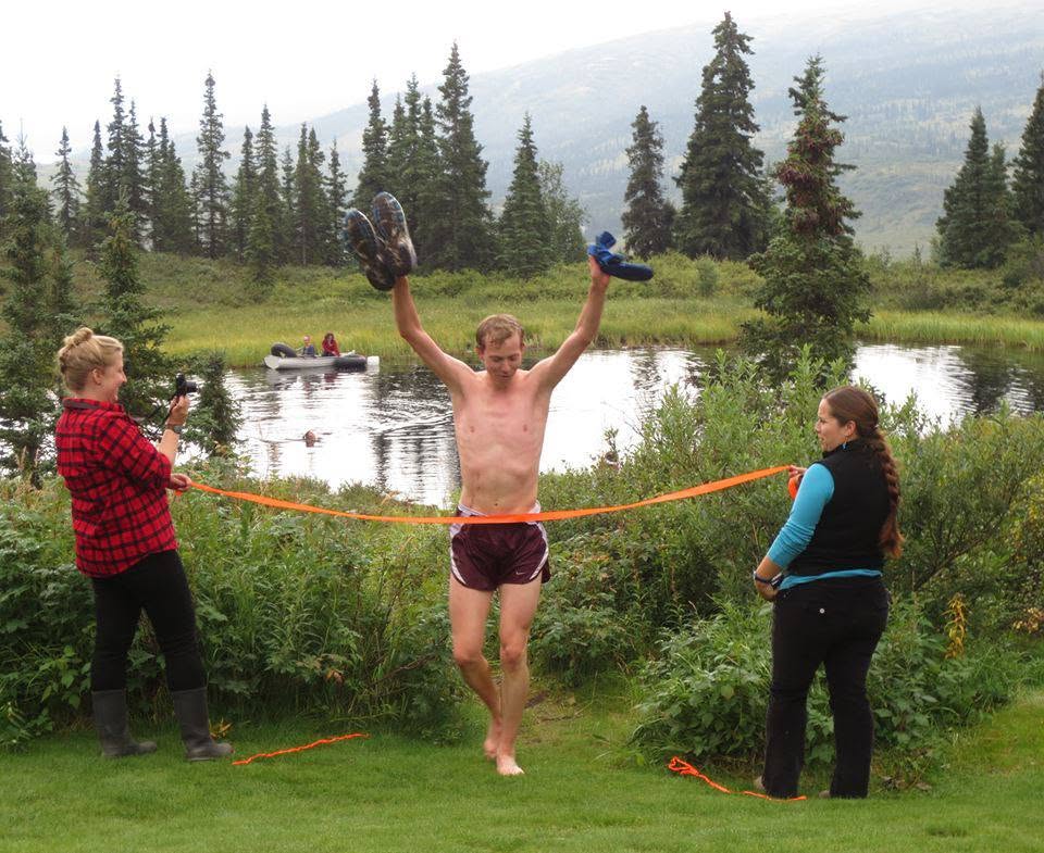 2nd place finish at the prestigious Camp Denali-North Face Lodge Triathlon, Summer 2013