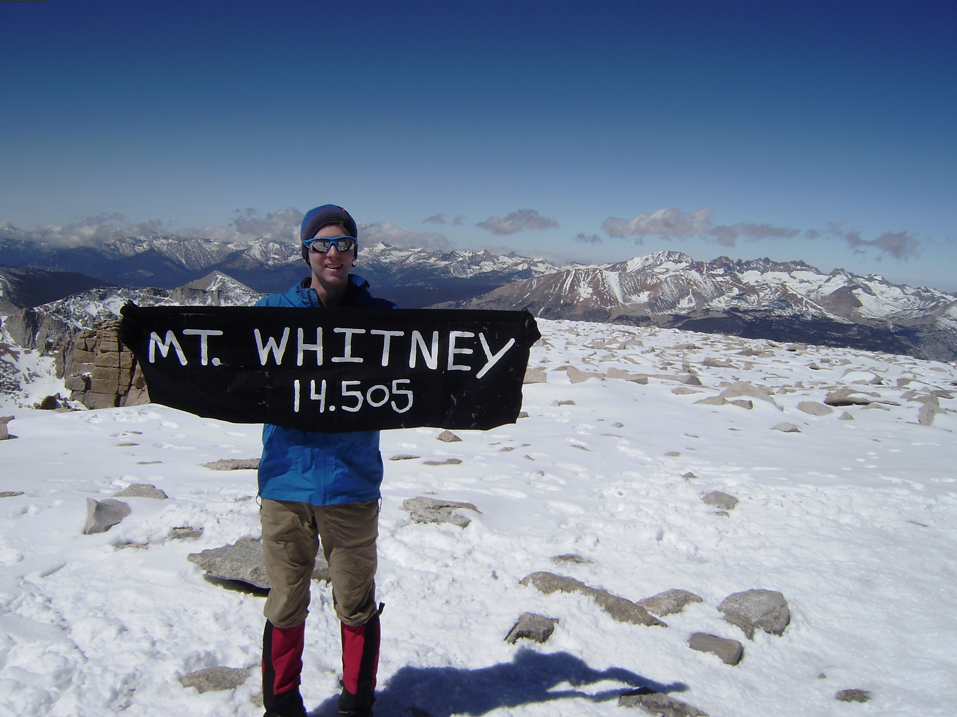 Atop my mountain, Mt. Whitney - [early] Summer 2018
